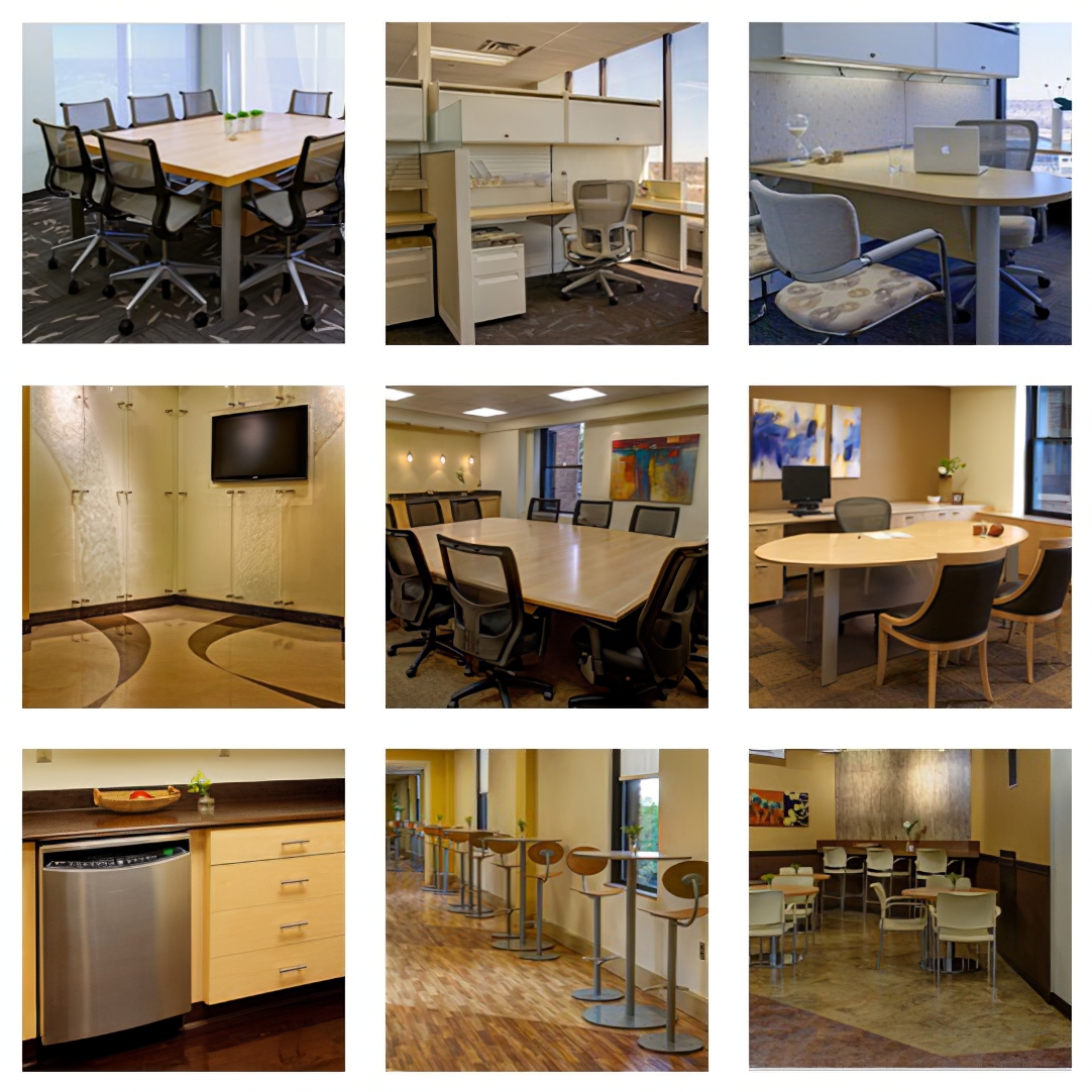 Commercial Interior Design Services example images